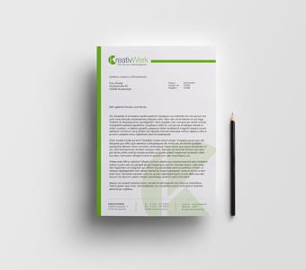 Briefpapier für Unternehmen - Corporate Design
